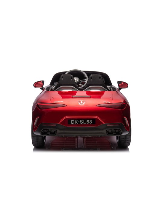 Mercedes AMG SL63 Elektroauto Bērniem, Sarkans Krāsots