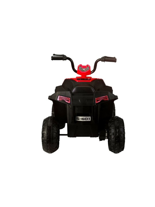 S601 Sarkans Elektriskais jāmamais Quad bērniem