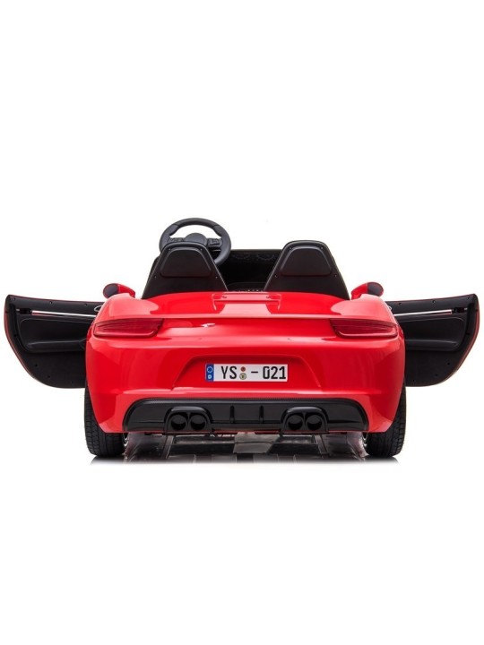YSA021A Bērnu Elektroauto Sarkans Krāsots