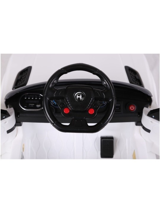 HL1638 Bērnu Elektroauto Balts