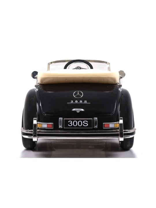 LS-618 Mercedes 300S Melns Bērnu Elektroauto
