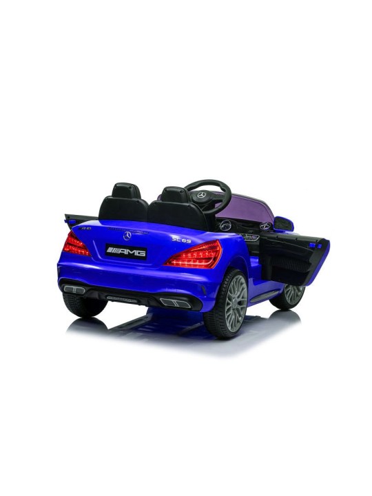 Bērnu Elektroauto Mercedes SL65 S Zils LakētsSarkans LCD