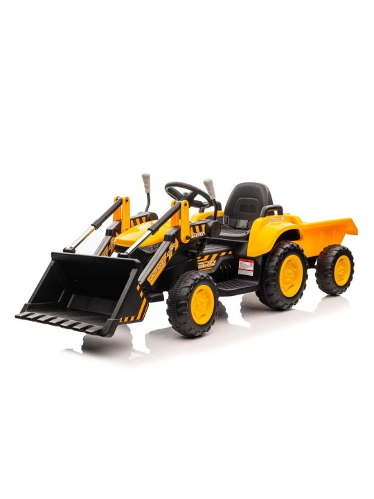 Elektriskais Traktors Bērniem BW-X002A Dzeltens