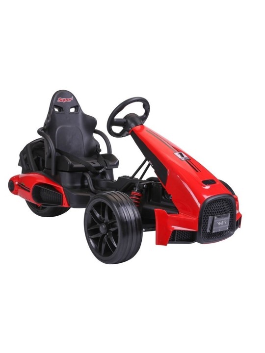 CH9939 Elektriskais jāmamais Go-Auto Sarkans