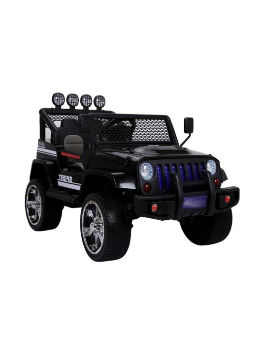Bērnu Elektroauto S2388 Jeep Melns 4x45W
