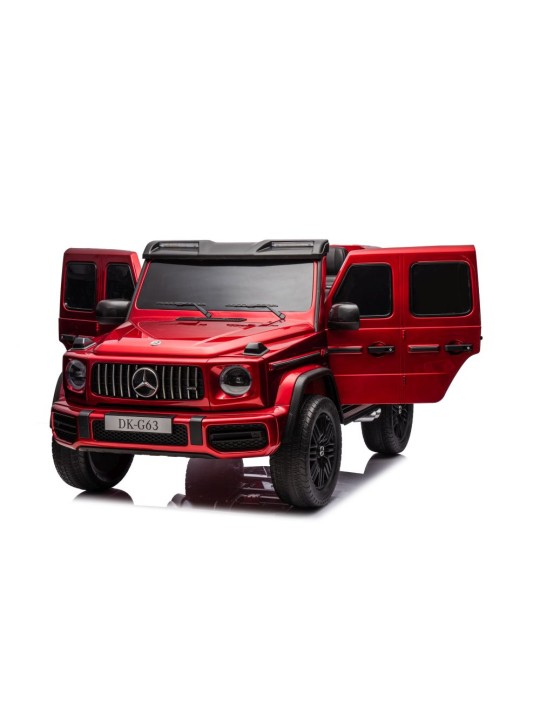 Elektroauto Bērniem Mercedes G63 XXL Sarkans 24V