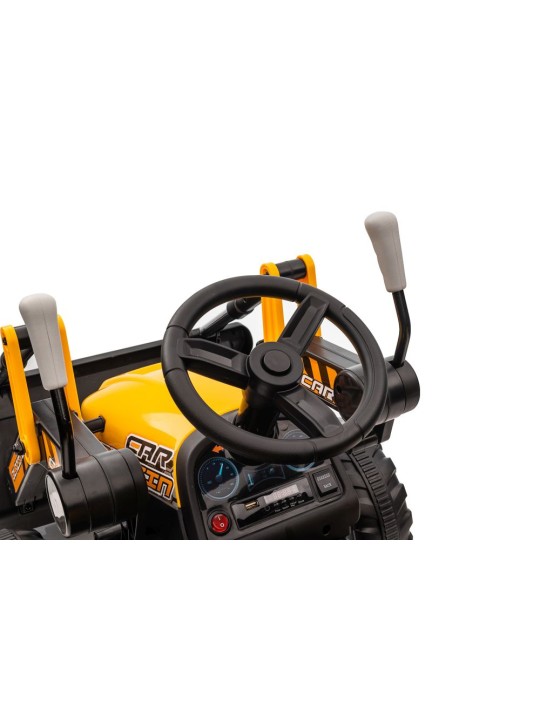 Elektriskais Traktors Bērniem BW-X002A Dzeltens