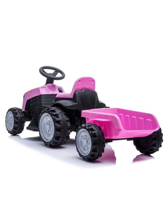 Elektriskais Traktors Bērniem TR1908T Rozā