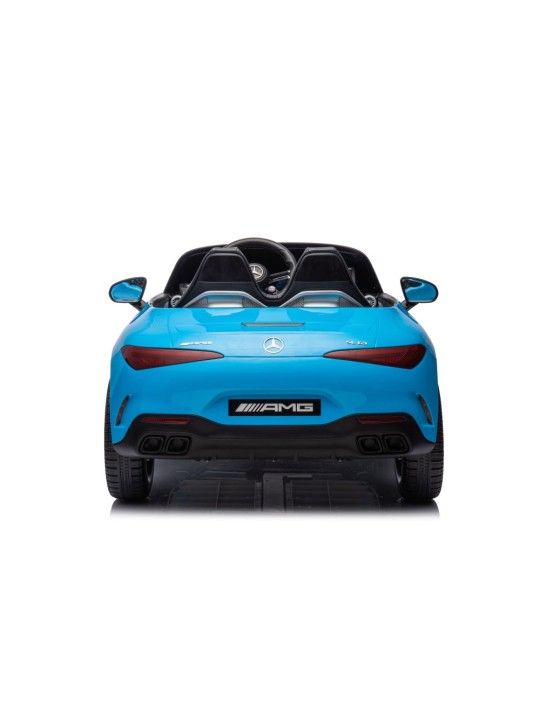 Mercedes AMG SL63 Elektroauto Bērniem, Zils Krāsots