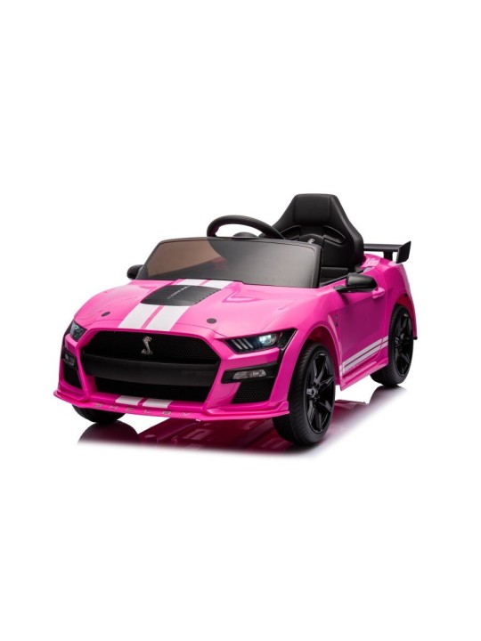 Bērnu Elektroauto Ford Mustang GT500 Shelby Rozā
