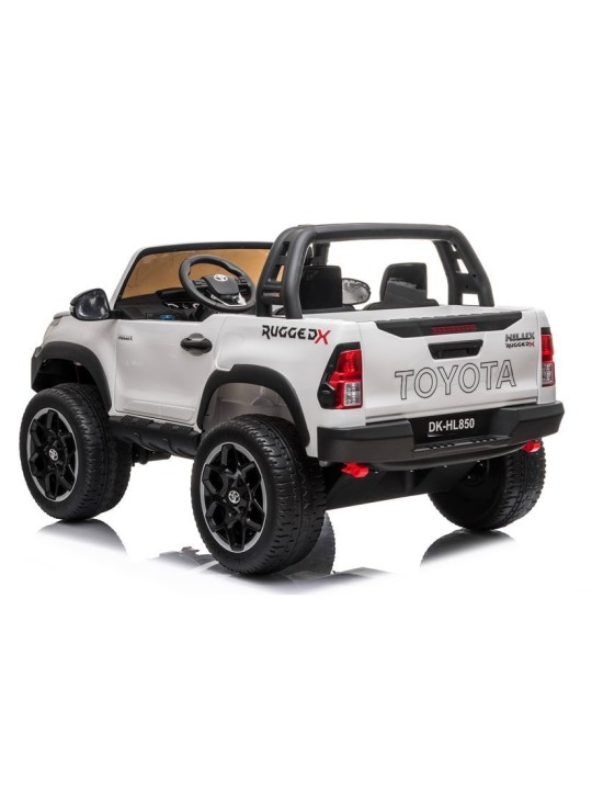Bērnu Elektroauto rotaļlietu Hilux Balts