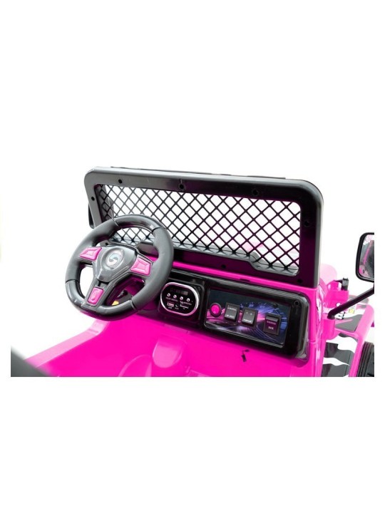Bērnu Elektroauto  Jeep Raptor S618 EVA Rozā