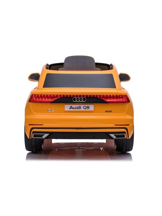 Bērnu Elektroauto Audi Q8 JJ2066 Dzeltens Lakēts