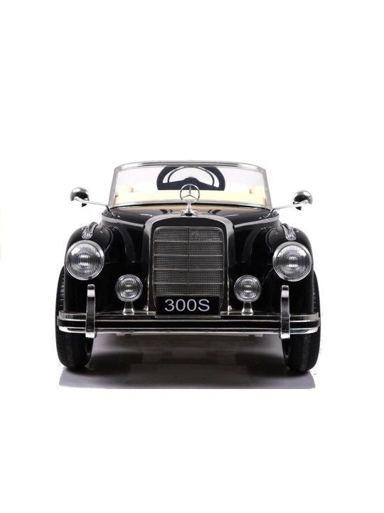 LS-618 Mercedes 300S Melns Bērnu Elektroauto
