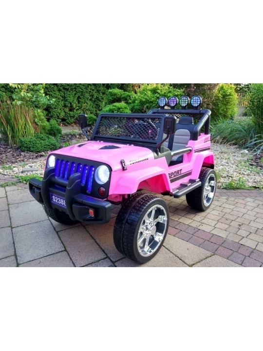 Bērnu Elektroauto S2388 Jeep Rozā 4x45W