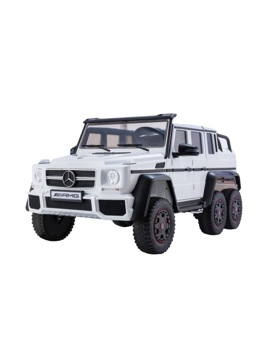 Bērnu Elektroauto Mercedes G63 6x4 24V Balts
