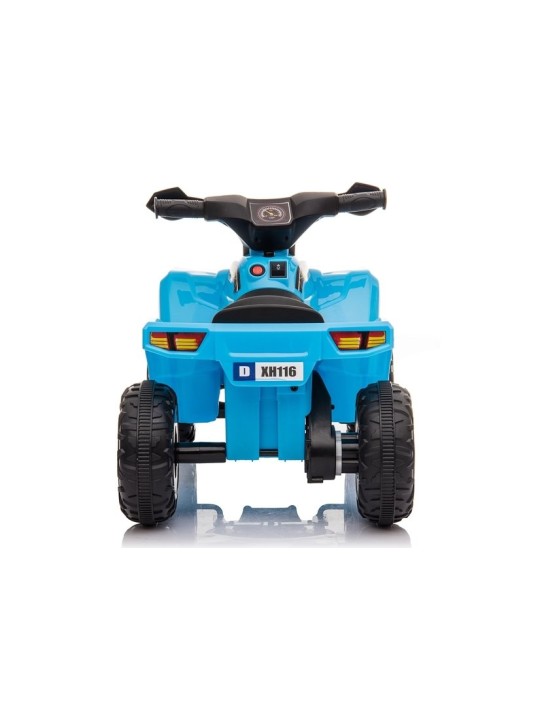 XH116 Elektriskais jāmamais Quad Zils