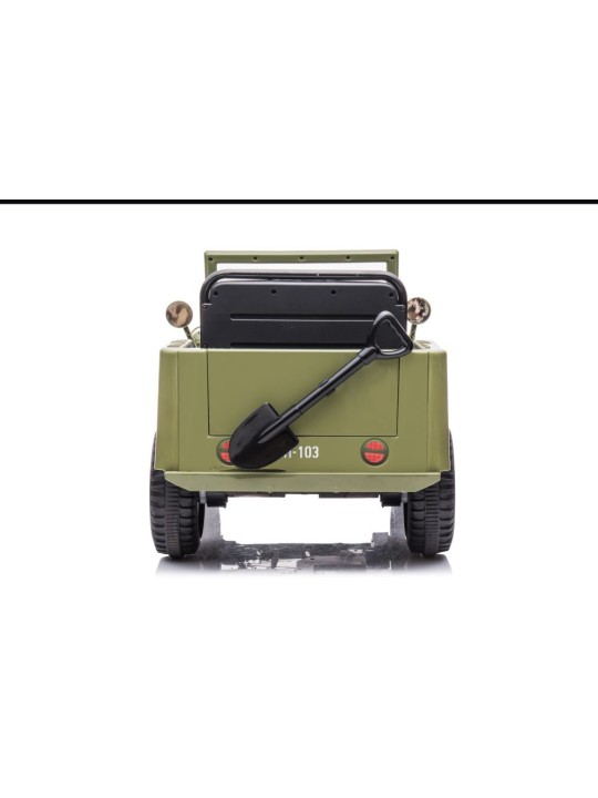 Bērnu Elektroauto JH-103 Olīvu Zaļš 4x4