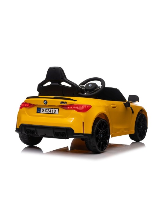 Bērnu Elektroauto BMW M4 Dzeltens