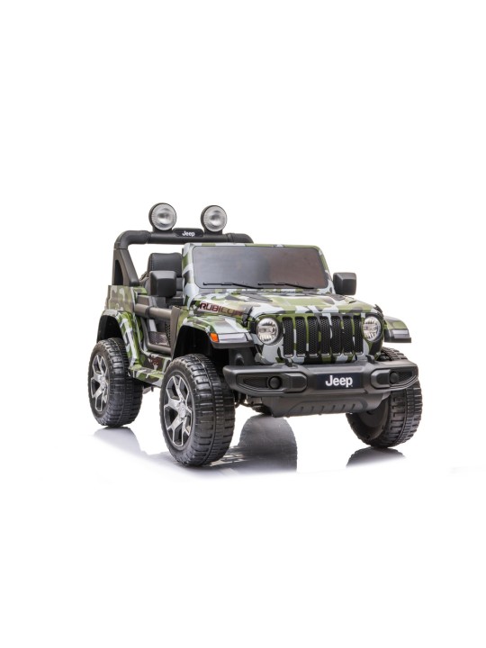 Bērnu Elektroauto Jeep Wrangler Rubicon DK-JWR555 Kamufāžas
