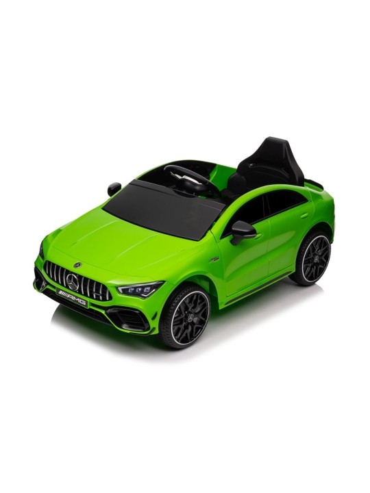 Bērnu Elektroauto Mercedes CLA 45s AMG Zaļš 4x4