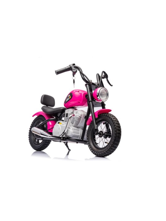 Elektriskais Motocikls A9902 36V Rozā