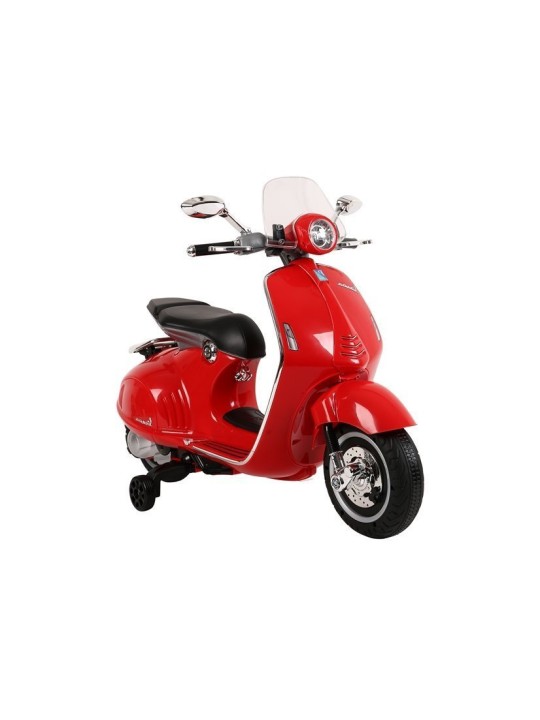Sarkans Elektriskais Skūteris Vespa GTS 300
