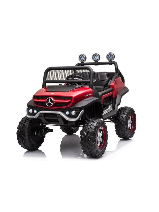 Elektriskais jāmamais Mercedes Unimog S Krāsots Sarkans