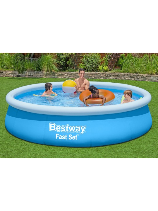 Bestway Fast Set piepūšamais baseins, apaļš, 366x76 cm, 57273