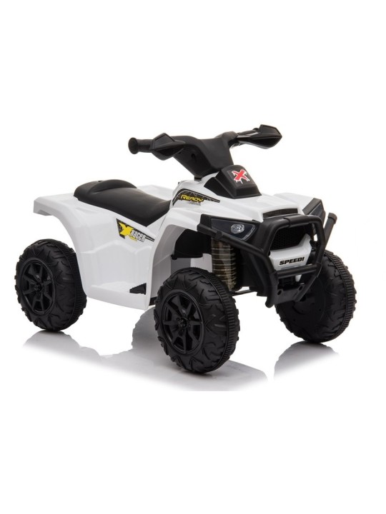 XH116 Elektriskais jāmamais Quad Balts