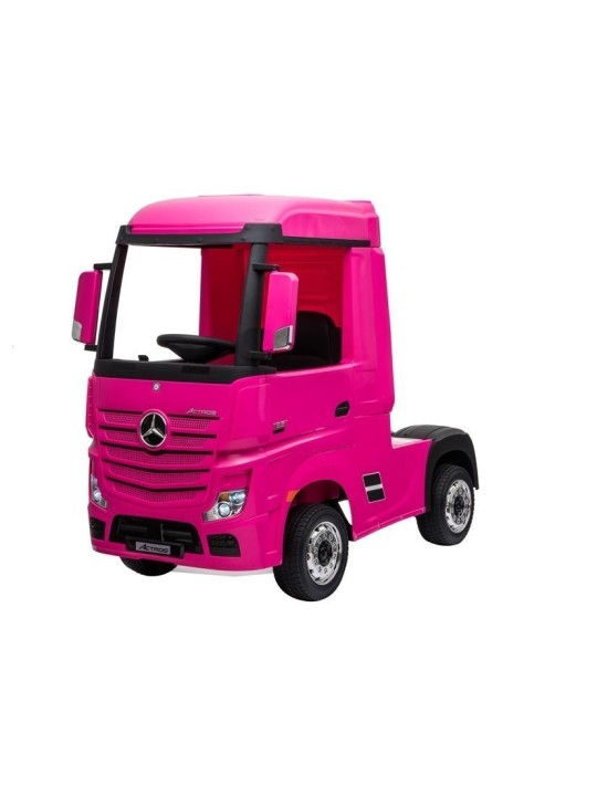 Elektroauto Bērniem Mercedes Actros Rozā 4x4