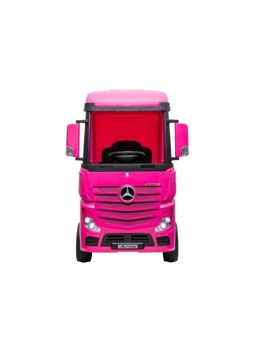 Elektroauto Bērniem Mercedes Actros Rozā 4x4