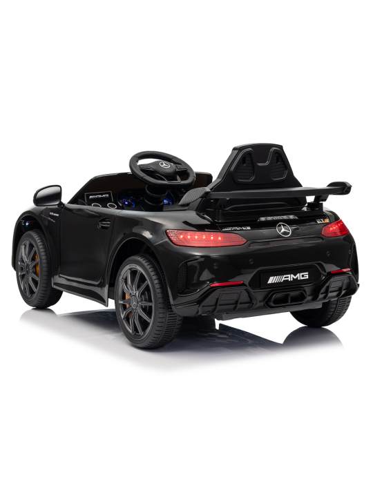 Mercedes GTR Melns Elektriskais Auto