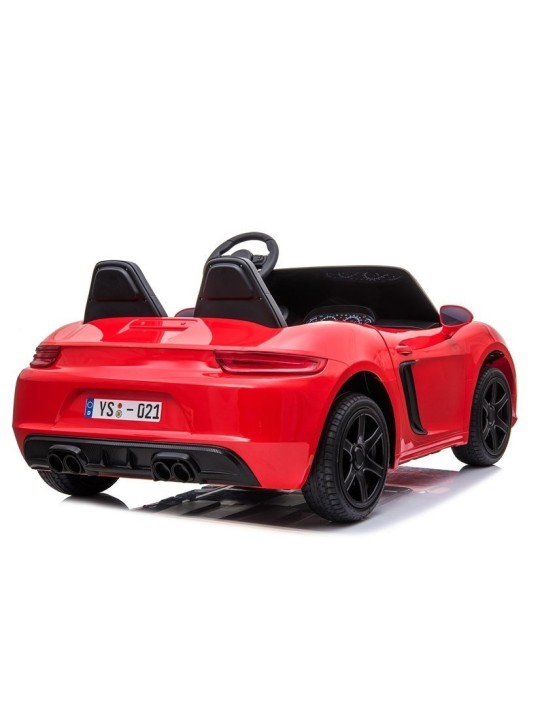 YSA021A Bērnu Elektroauto Sarkans Krāsots