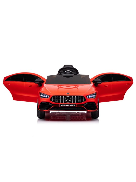 Bērnu Elektroauto Mercedes CLA 45s Sarkans AMG 4x4