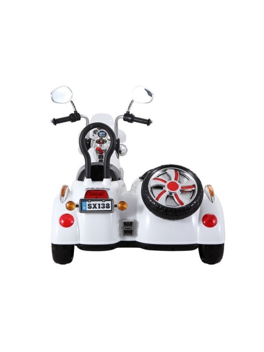 Elektriskais jāmamais motocikls bērniem SX138 Balts