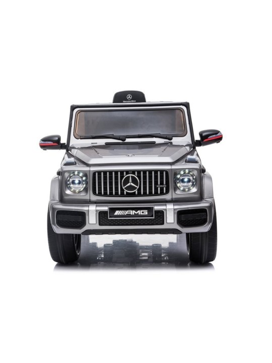 Mercedes G63 AMG Bērnu Elektroauto – Sudraba