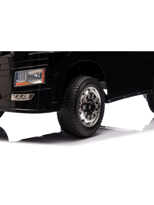 Elektroauto Bērniem Scania 500R HL698 Melns 4x4