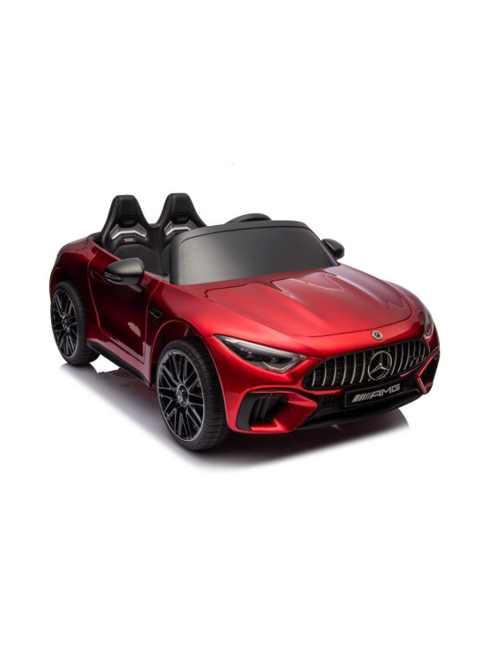 Mercedes AMG SL63 Elektroauto Bērniem, Sarkans Krāsots