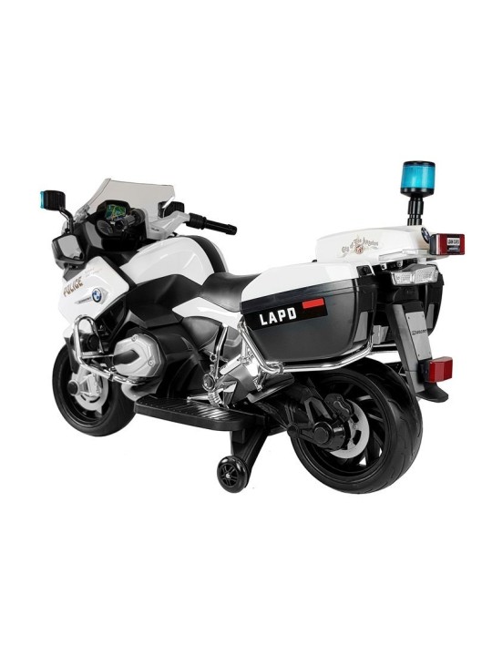 BMW Policijas Elektriskais motocikls Balts