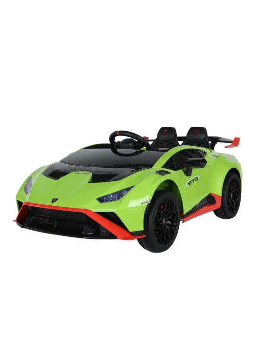 Bērnu Elektroauto Lamborghini STO DRIFT Zaļš