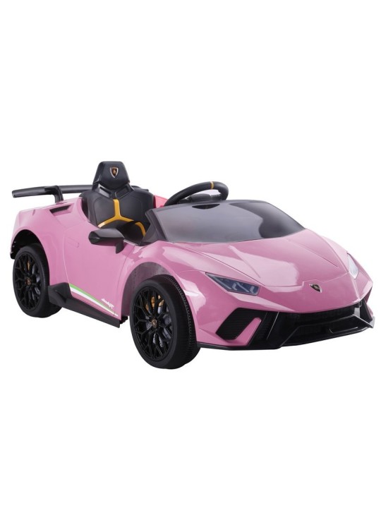 Bērnu Elektroauto Lamborghini Huracan Rozā