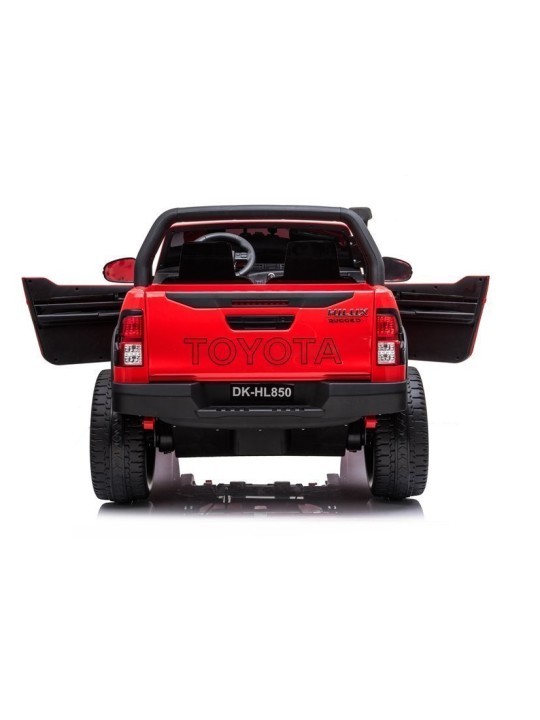 Bērnu Elektroauto rotaļlietu Hilux Sarkans Krāsots