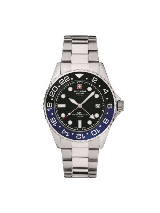 Swiss Alpine Military GMT 7052.1132SAM Vīriešu Rokas Pulkstenis