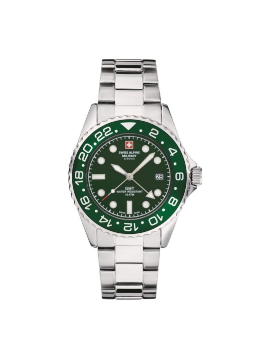 Swiss Alpine Military GMT 7052.1134SAM Vīriešu Rokas Pulkstenis