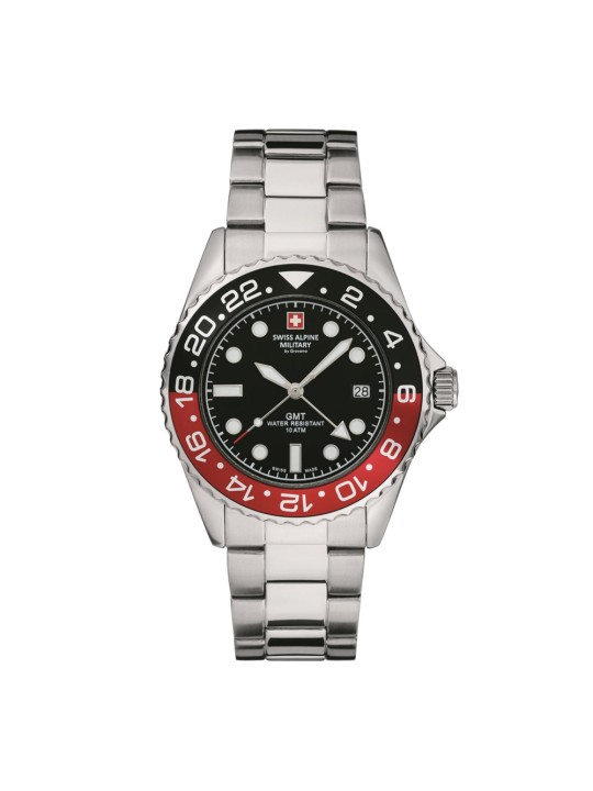 Swiss Alpine Military GMT 7052.1136SAM Vīriešu Rokas Pulkstenis
