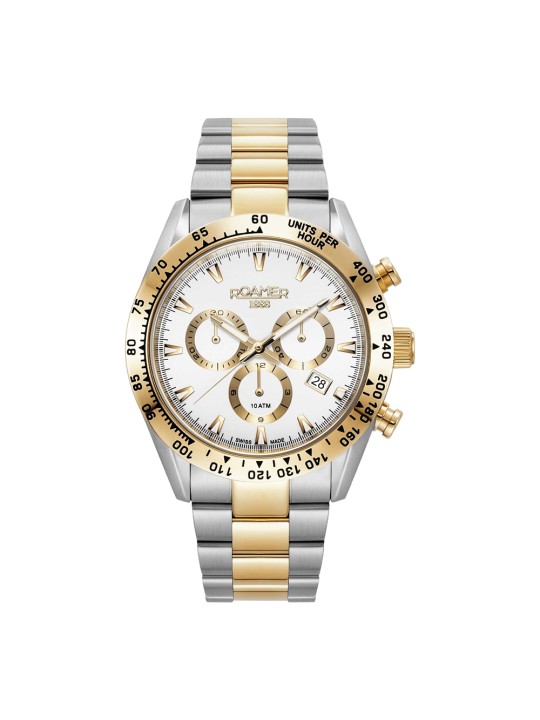 Roamer Monza 100 850837471520 Vīriešu Rokas Pulkstenis Chronograph