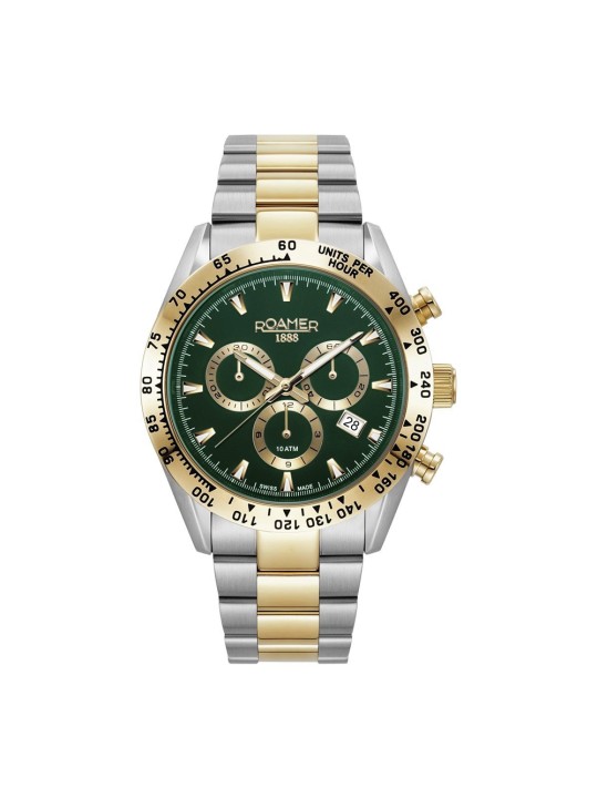 Roamer Monza 100 850837477520 Vīriešu Rokas Pulkstenis Chronograph