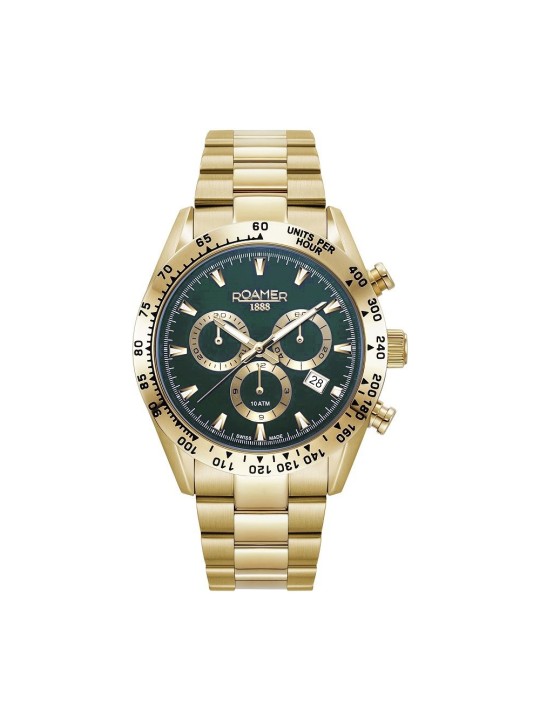 Roamer Monza 100 850837487520 Vīriešu Rokas Pulkstenis Chronograph