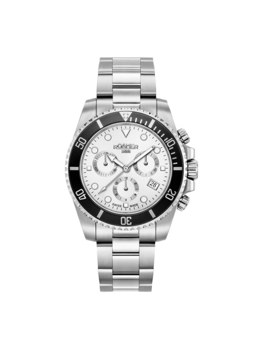 Roamer Deep Sea 100 851837411520 Vīriešu Rokas Pulkstenis Chronograph